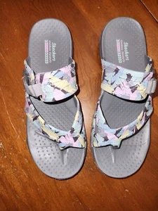 NUEVAS Sandalias Skechers Multicolor Suela Texturizada - Para Mujer 10 - ¡Bonitas y Cómodas! - Imagen 1 de 6