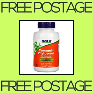 NEW NOW Foods, Curcumin Phytosome, Turmeric - 60 Veg Capsules FREE SHIPPING - Picture 1 of 2