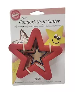 New 1998 Wilton Comfort Grip Cutter Metal Star Cookie Cutter 2310-605 - Picture 1 of 8
