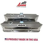 Ford Fe 455 Tall Valve Covers Polished - Die-Cast Aluminum - Ansen Usa