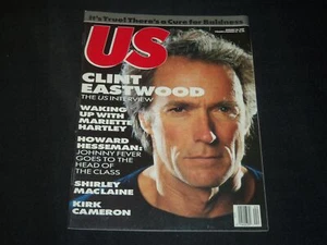 1987 JANUARY 26 US WEEKLY MAGAZINE - CLINT EASTWOOD COVER - L 1415 - Picture 1 of 2