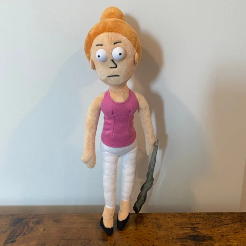 Rick and Morty NWT Summer 11 Inch Plush Stuffed Toy Cover