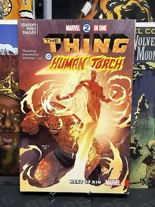 Marvel 2 en uno Vol. 2: Next of Kin Chip de bolsillo Zdarsky The Thing antorcha humana - Imagen 1 de 5