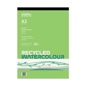 Seawhite 300gsm Recycled Watercolour Pad 15 Sheets - Picture 1 of 3