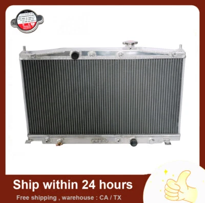Radiador de aluminio de 3 filas para Honda CR-Z 2011-2016/2010-2013 Honda Insight (AT) Foto 1 de 4