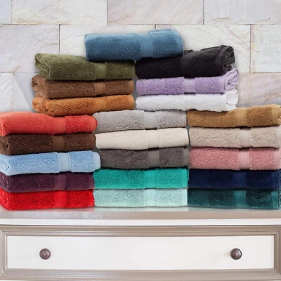 Thick Egyptian Cotton Hand Towel Set of 4, Oversized Plush & Absorbent Towels - Image 1 of 4