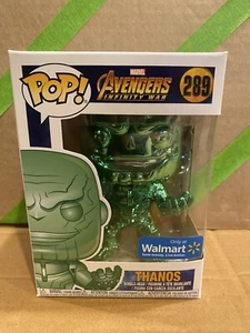 Funko Pop! Thanos Chrome Green Infinity Stone #289 Time Stone Walmart Exclusive - Picture 1 of 7
