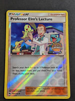 Pokemon mapa Profesor Elm's lecture Holo 095/095 TR sm12 edad Genesis