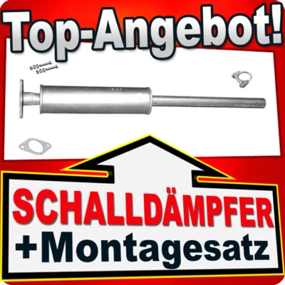 Silencieux avant pour échappement FORD FOCUS CC C-MAX VOLVO S40 C30 1.4 1.6 2... - Photo 1/2