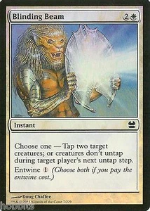 MTG - Modern Masters - Blinding Beam - 2X - Foil - quasi nuovo - Foto 1 di 1