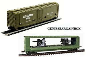 HO Scale US ARMY TANK BUSTER CAR Model Power New 99162