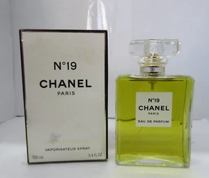 CHANEL No 19 Eau De Parfum Spray 3.4 fl oz/100 ml RARE Read Descr - Picture 1 of 5