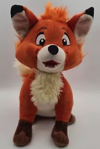 EUC SELTEN Disney Store Tod Fox Der Fuchs und der Hund 14"" Plüschtier Kuscheltier Spielzeug - Bild 1 von 9