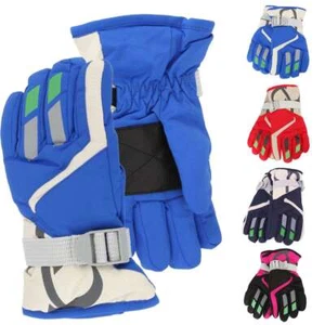 Waterproof Winter Warm Ski Snowboard Gloves Outdoor Sports For Kids Child Gifts - Picture 1 of 16