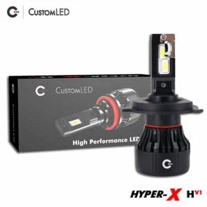 High Performance H4 LED Headlight Bulb for Yamaha Vmax VMAX VMX12 VMX17 - Bild 1 von 9
