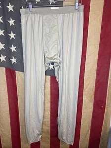 Large Regular Military Thermal Tan Men Pants Drawers Long Underwear 5422 - Picture 1 of 3