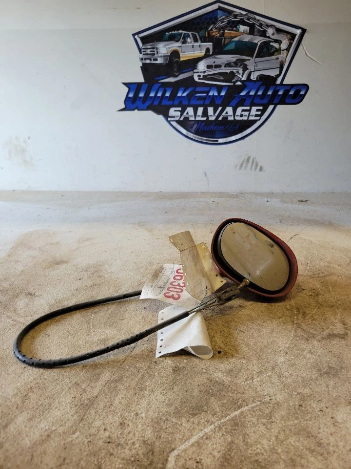 Cable de espejo retrovisor lateral pasajero perilla cromada compatible con 81-83 ESCORT 675777 Foto 1 de 2