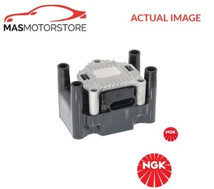 ENGINE IGNITION COIL NGK 48010 P FOR AUDI A3,A4,A1,A2,B5,8L1,8P1,8PA,B6,B7,8P7 - Picture 1 of 5