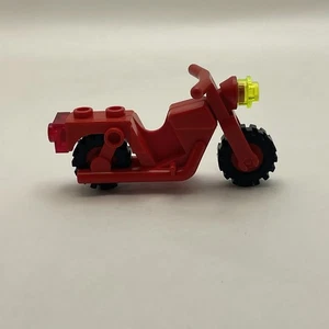 Vintage Lego Motorrad Set 6654 Motorradtransport rot 1983 Minifiguren - Bild 1 von 4