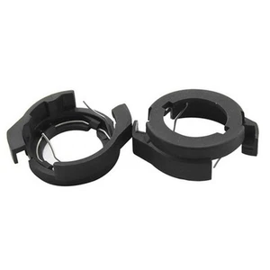 High Quality Xenon Bulb Holder Socket High Reliability Headlight 2pcs ABS - Picture 1 of 7