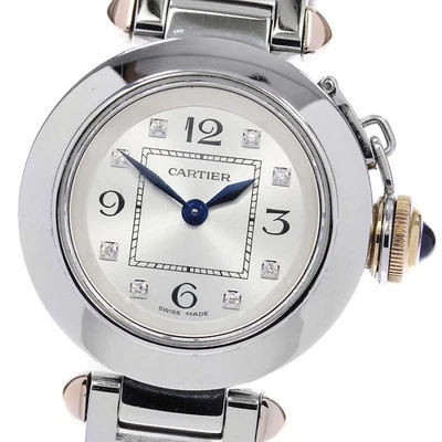 CARTIER Mispacha WJ124020 8P diamond Silver Dial Quartz Ladies Watch_840283 - Image 1 of 4