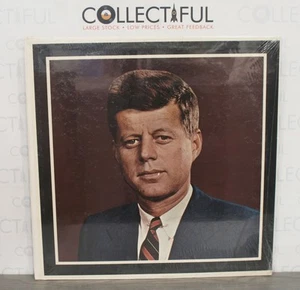 JOHN FITZGERALD KENNEDY - JFK - US PRESIDENT - MEMORIAL 1917 1963  *SEALED* LP🔥 - Picture 1 of 2