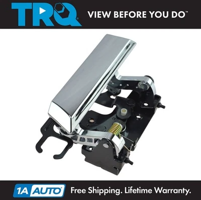 TRQ Tailgate Tail Gate Handle Chrome Rear for 02-06 Cadillac Escalade EXT Truck Foto 1 de 4