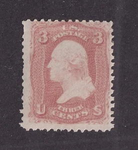 MATT'S STAMPS SCOTT #65 GEORGE WASHINGTON 1861-62 ISSUE, MVLH CV$125 - Picture 1 of 3