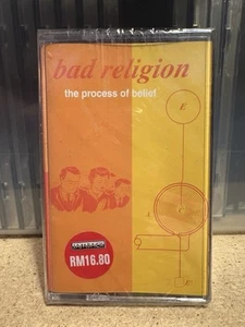 BAD RELIGION The Process Of Belief Cassette Tape 2002 Malaysia NEW SEALED OOP - Picture 1 of 5
