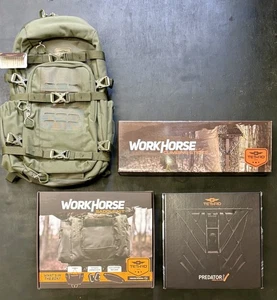Tethrd Grit Saddle Kit Timber Predator V Platform Backpack Sticks Combo New - Picture 1 of 3