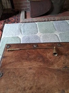 Vintage Messing Kerzenleuchter 12 Zoll, Made in India  - Bild 1 von 6