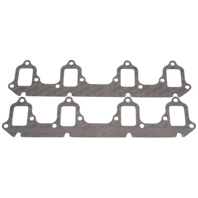 Edelbrock Exhaust Manifold Gasket Set Fits 1957 Ford Courier Sedan Delivery - Image 1 of 4