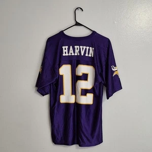 Camiseta deportiva vintage - Minnesota Vikings - Percy Harvin - #12 - ropa del equipo de la NFL - M - Imagen 1 de 10