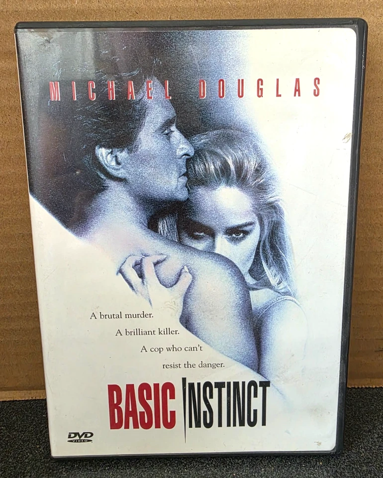 Basic Instinct (DVD, 1997, Widescreen & Standard)  Michael Douglas  Sharon Stone - Image 1 of 3