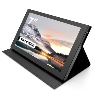 Small 7 Zoll HDMI IPS Monitor Touchscreen Gaming Display für Raspberry Pi / XBOX - Bild 1 von 4