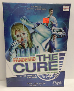 Pandemic The Cure Fast Acting Extra Strength Dice Game