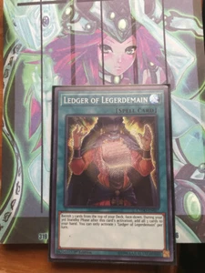 Yugioh 1x Ledger Of Legerdemain CYHO-EN067 Secret Rare 1st Edition Near Mint - Picture 1 of 1