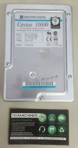 Disco duro vintage Western Digital Caviar 31600 1,6 GB 3,5" IDE WDAC31600-00H, PROBADO FS - Imagen 1 de 5