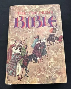 THE CHILDREN'S BIBLE by Golden Press - 1965 - Full-Color Illustrations - Picture 1 of 3