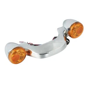 Bullet Rear LED Turn Signal Brake Light Bar Fit For Harley Street Glide 10-23 - Picture 1 of 9