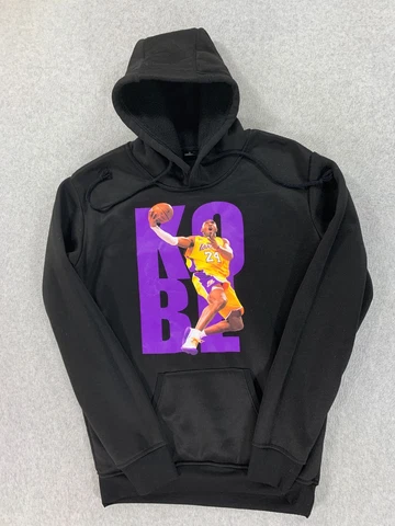 Los Angeles Lakers KOBE BRYANT #24 Basketball Hoodie Sweatshirt (Men's Medium) Cover