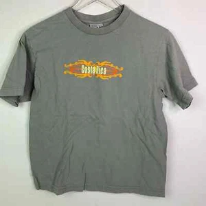 Vintage Costa Rica Souvenir Printed Graphic Cotton Y2K 2000 T-shirt — Size Small - Picture 1 of 6