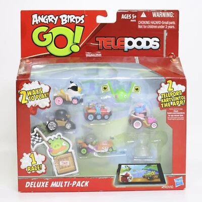 NEW Angry Birds GO! TELEPODS Deluxe Multipack Set (w/Stella) | 2013 Hasbro - Image 1 of 4