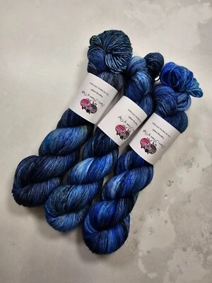 Sw Merino Nylon Garn, Griffweise Gewicht, 100g, Winter Sky - Bild 1 von 4