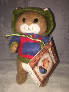 Etiquetas Hallmark Storybook Friends Peluche Burl Ardilla 7"  - Imagen 1 de 6
