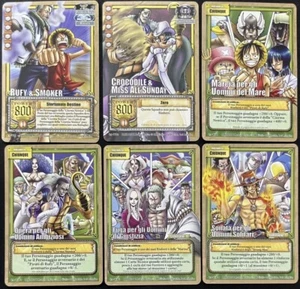 ONE PIECE TCG PROMO (TOURNAMENT LUCCA 2006) CA FULL SET NM ITA - Picture 1 of 2