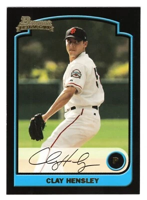 2003 BOWMAN CLAY HENSLEY ROOKIE CARD #232  **NM-MT** SAN FRANCISCO GIANTS - Image 1 of 2