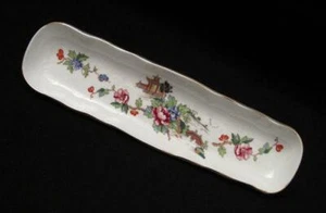 VINTAGE CROWN STAFFORDSHIRE ENGLAND FINE BONE CHINA PAGODA TRAY DISH - Picture 1 of 6