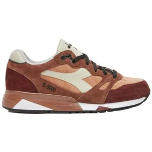 Zapatos Hombre Diadora S8000 Overland Marrón Algarrobo Zapatillas de Piel - Imagen 1 de 5