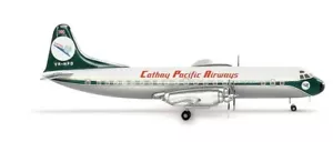 HERPA - LOCKHEED L-188 Electra Cathay Pacific Airways - 60° Anniversario - 1/... - Foto 1 di 1